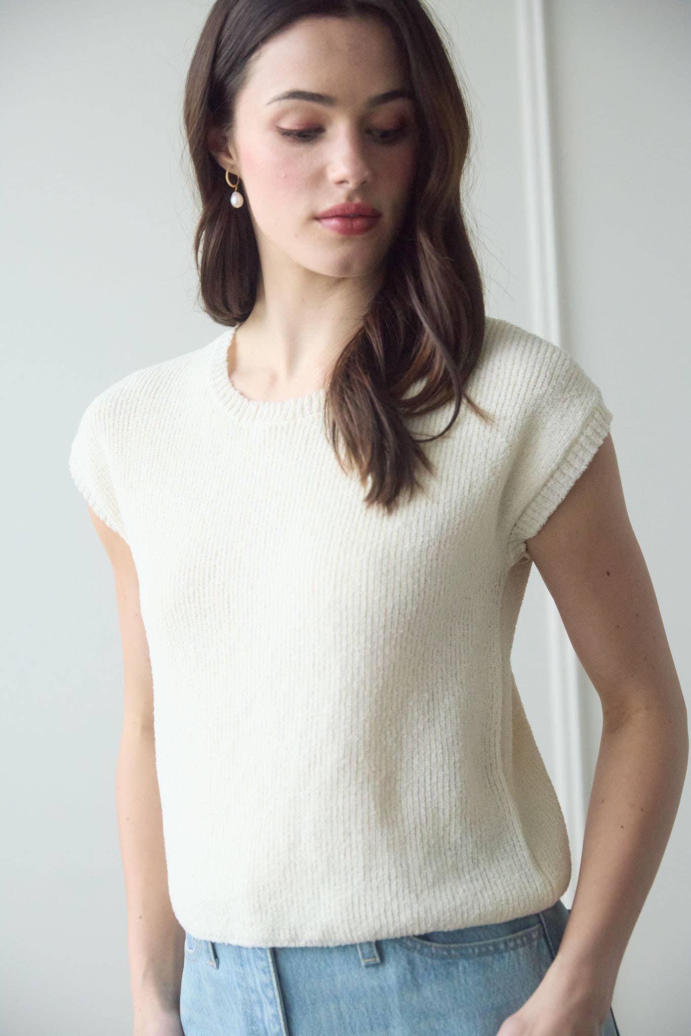 Bow Back Knit Sweater