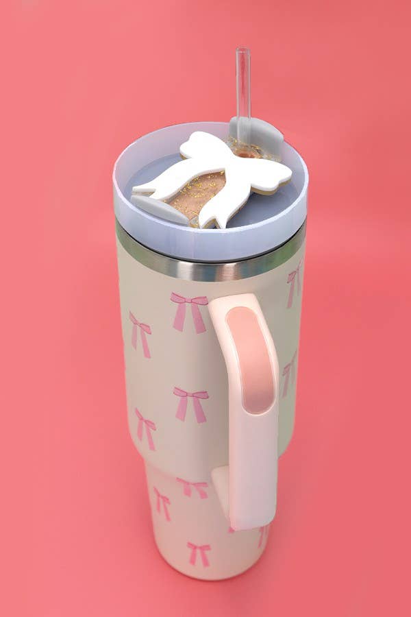 40oz BOW TUMBLER TOPPER