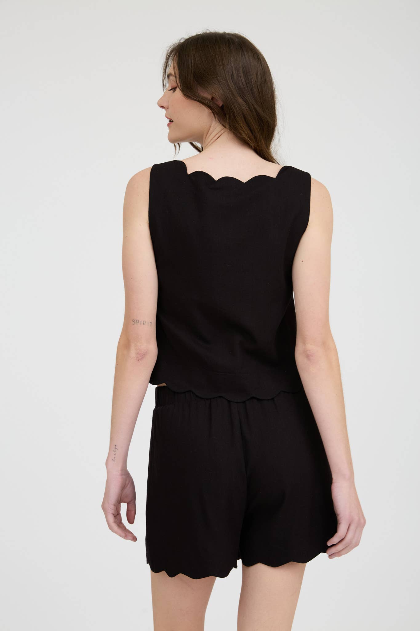 SALE: The “Chic & Scalloped” Set- Black