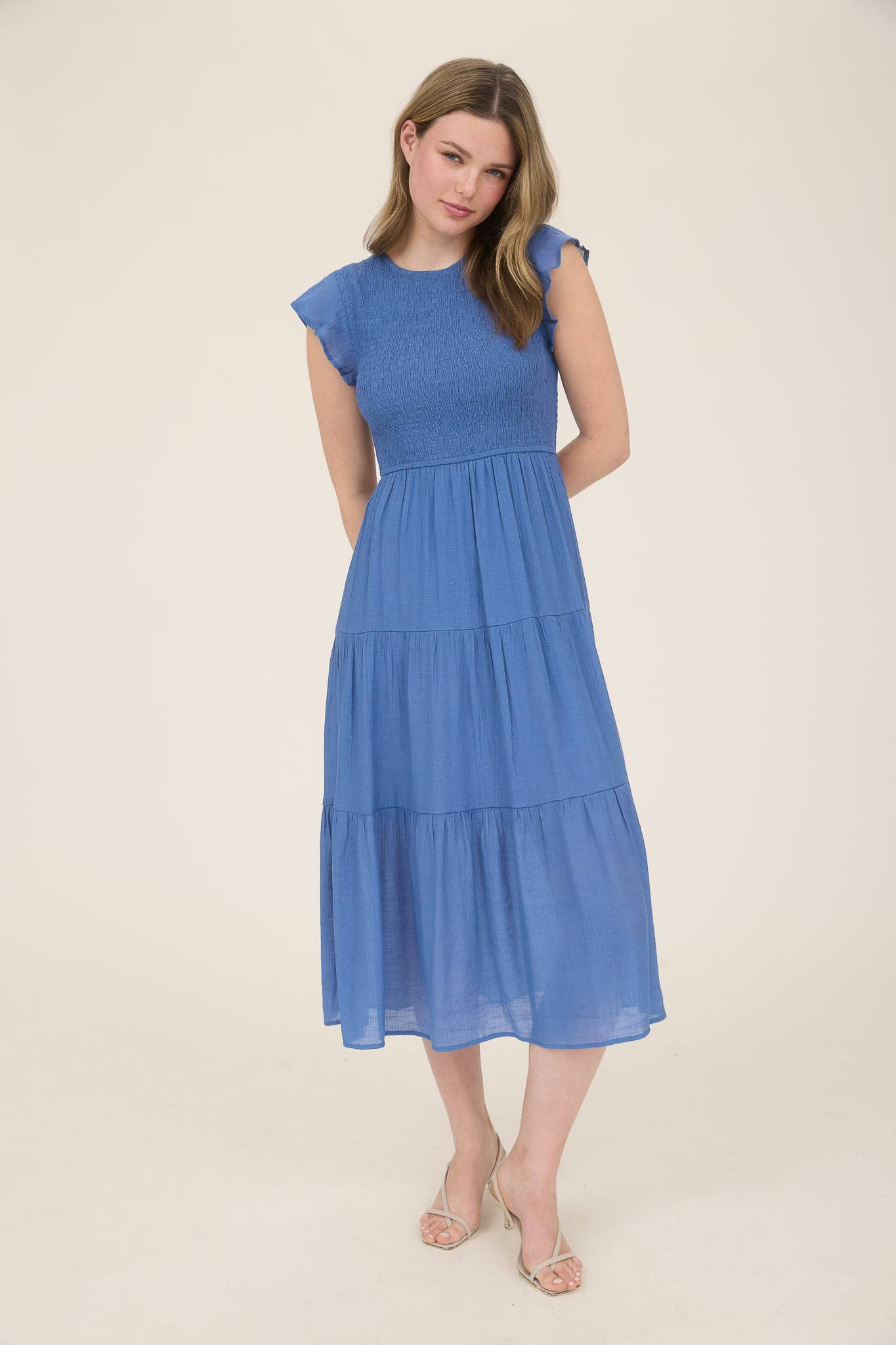 The Bluebell Smocked Maxi Dress