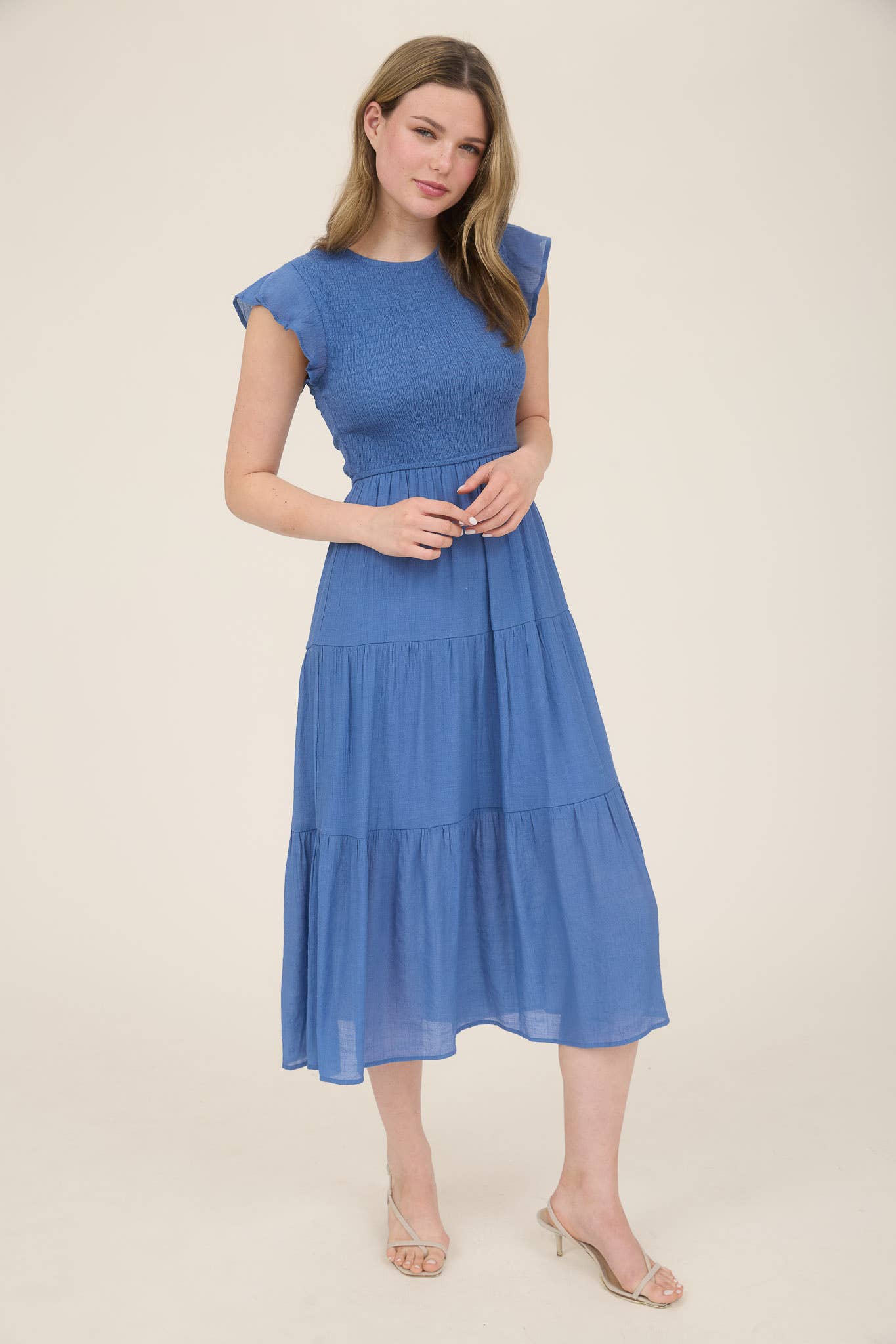 The Bluebell Smocked Maxi Dress