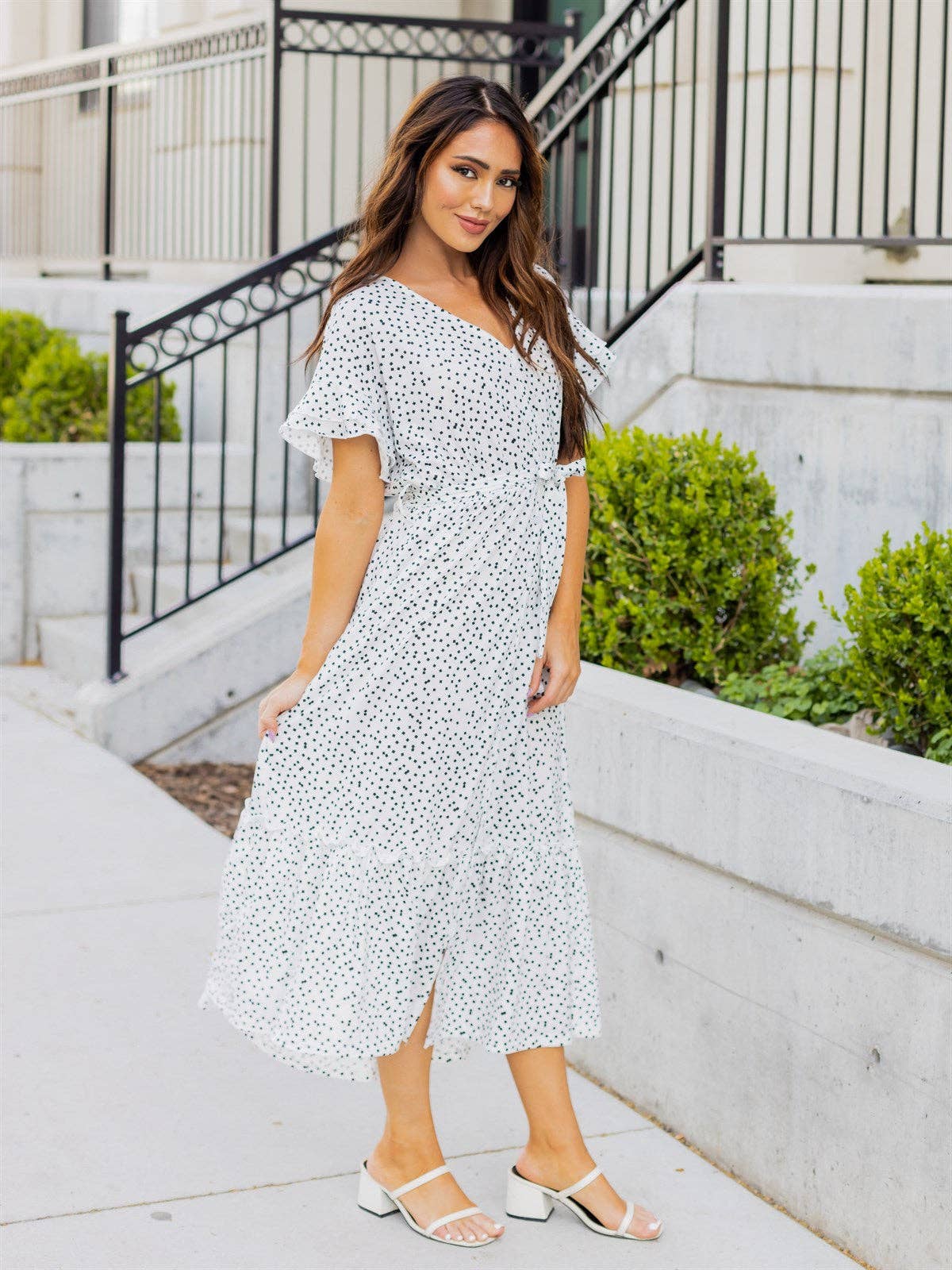 Dot Darling Midi Dress