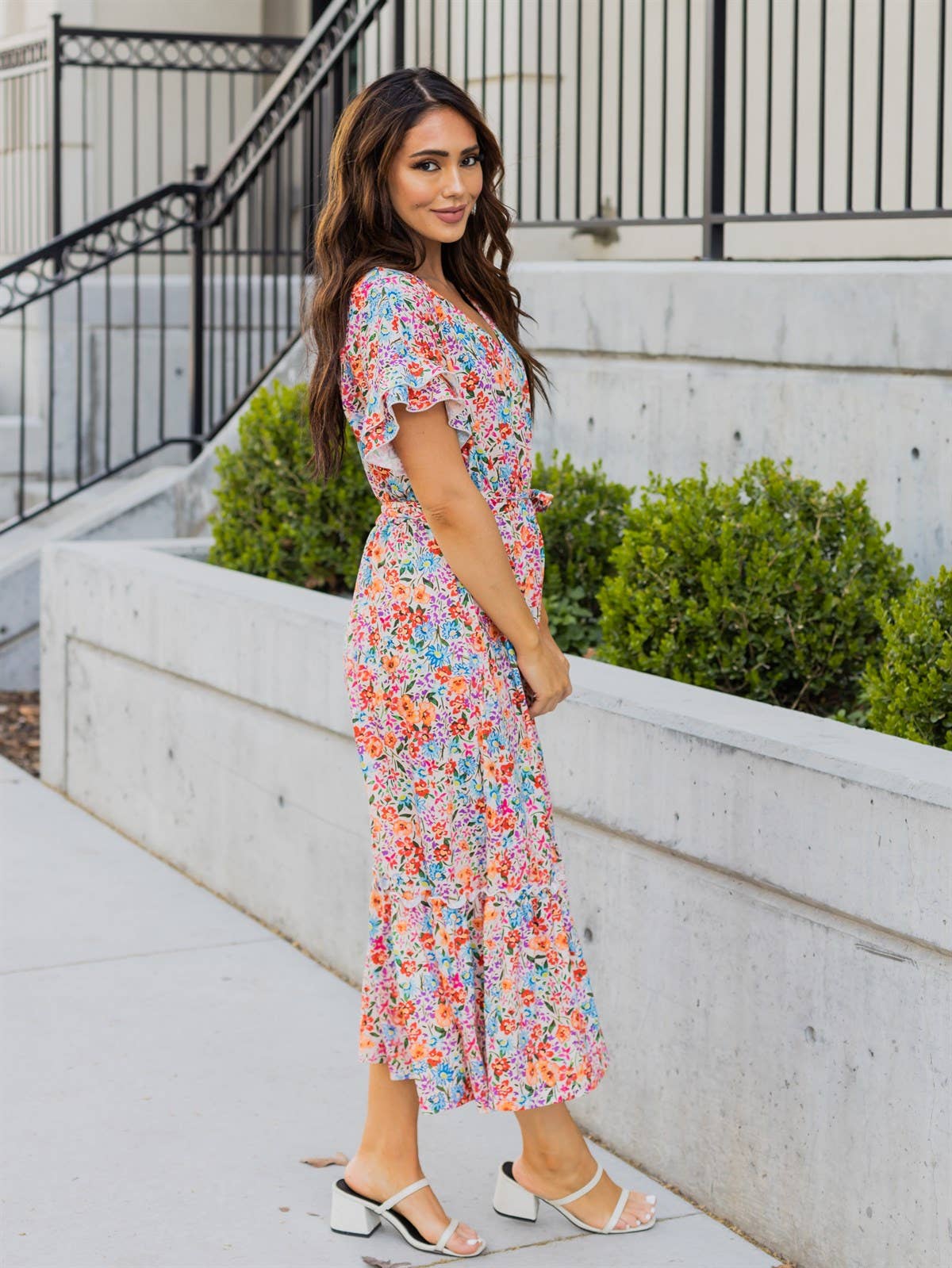 Garden Party Midi Dress