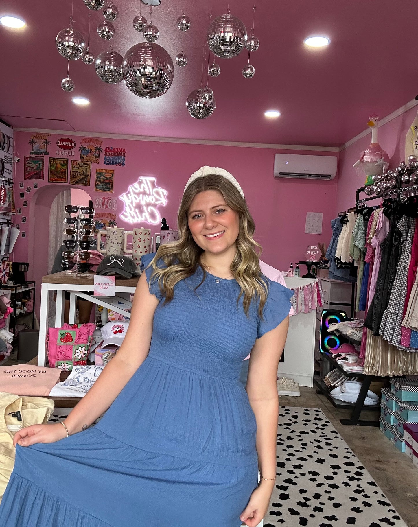 The Bluebell Smocked Maxi Dress