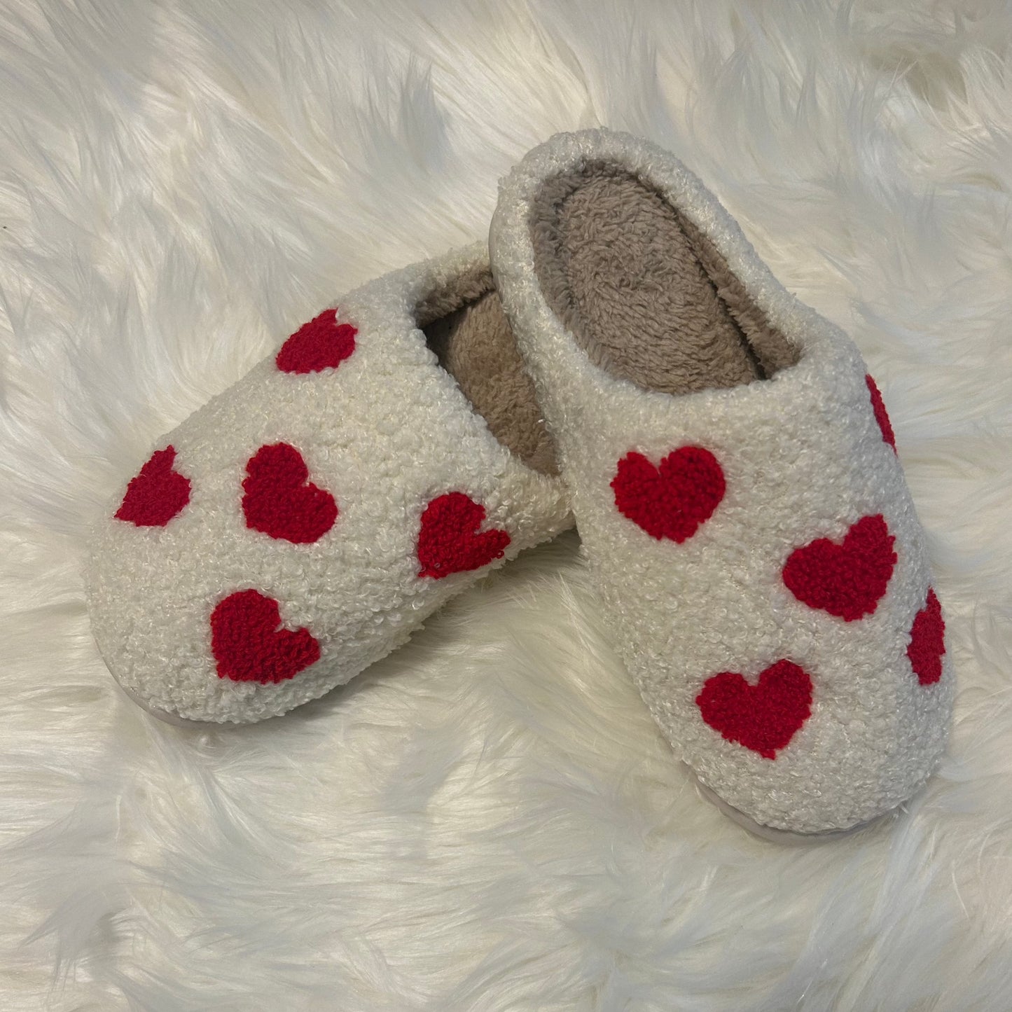 Heart Slippers