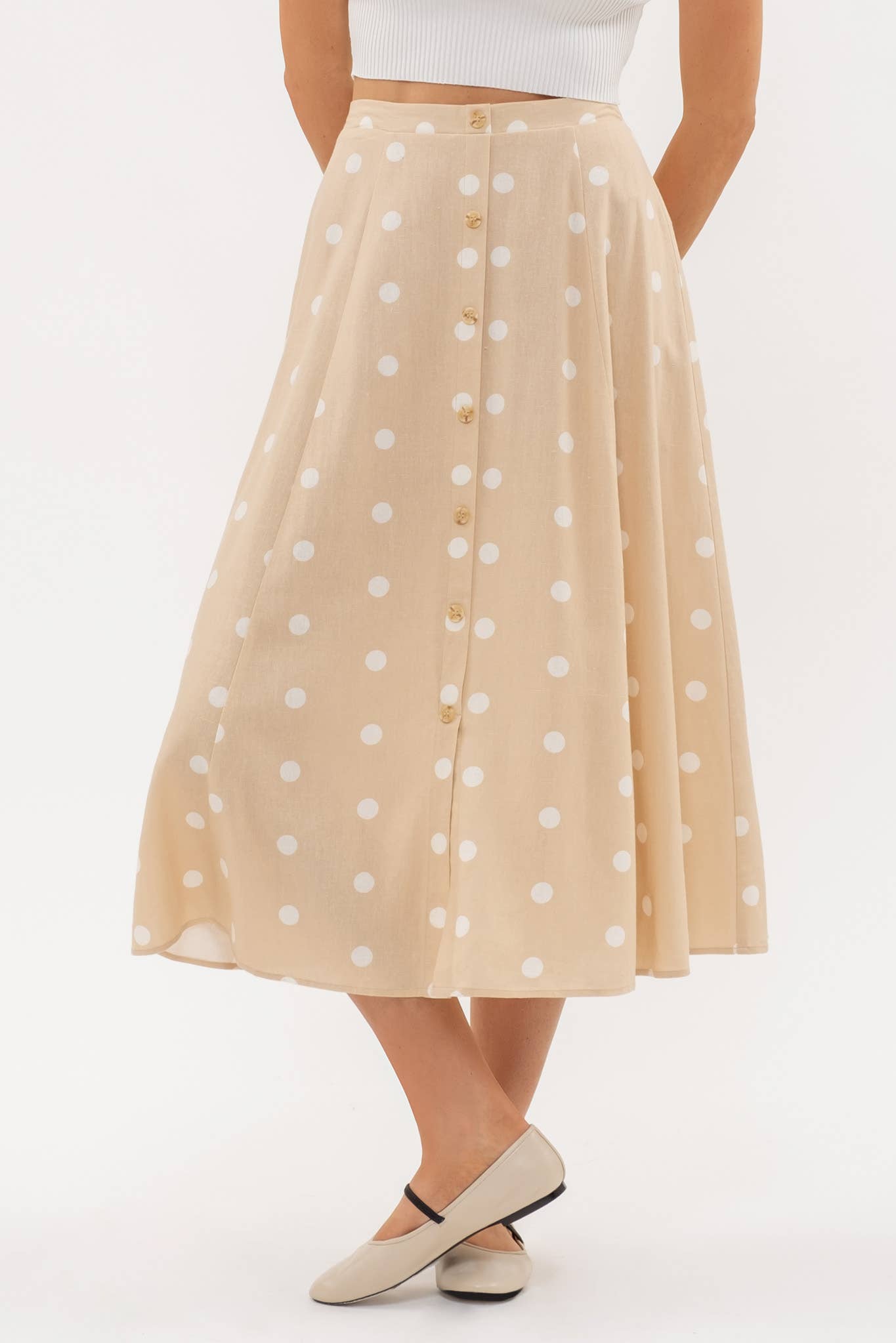 Polka Dot Midi
