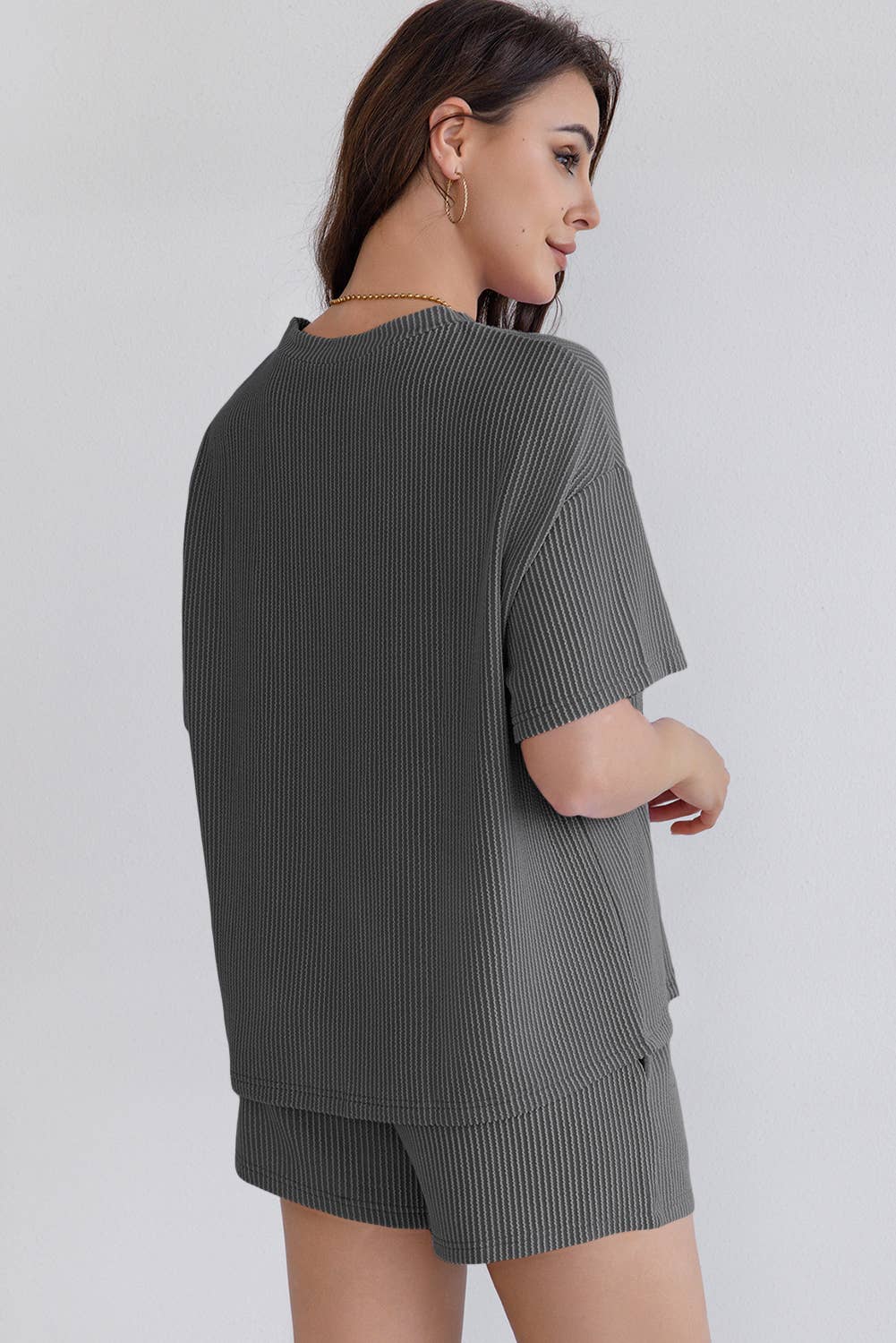 Ribbed and Ready Set: Black