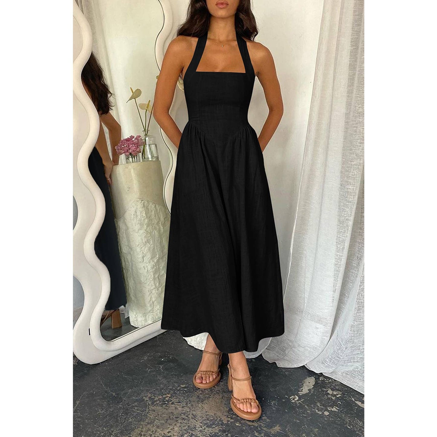 The Classic Halter Maxi