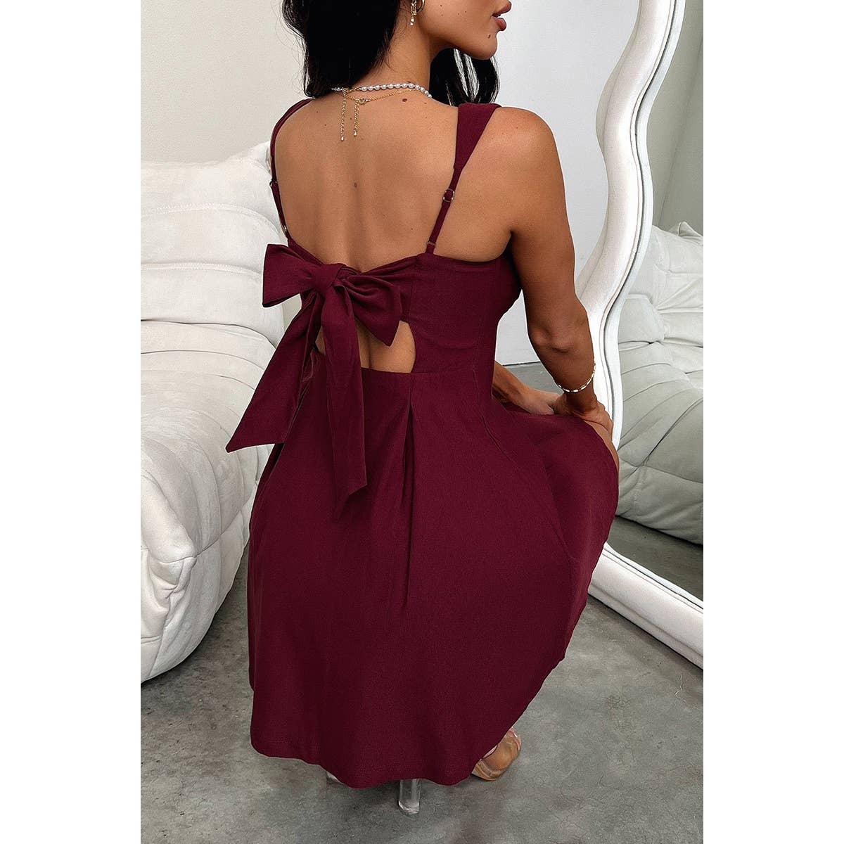 Cabernet Crush Mini Dress