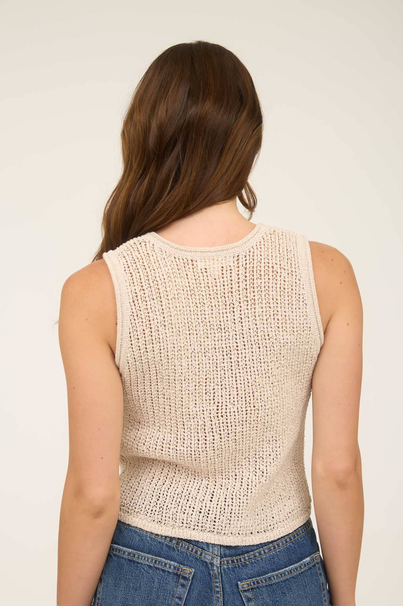 Coastal Cool Crochet Vest