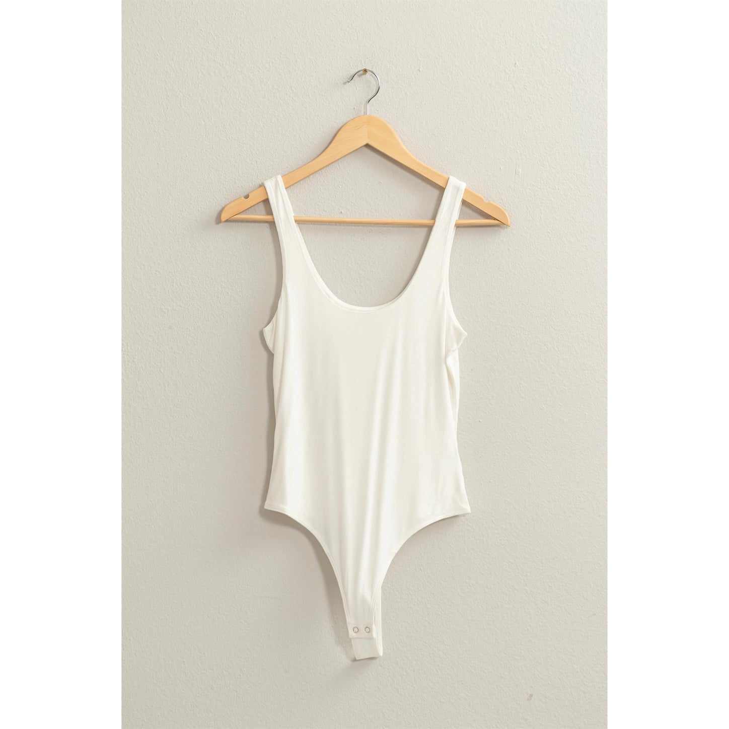 SALE:Scoop Neck Tank Bodysuit