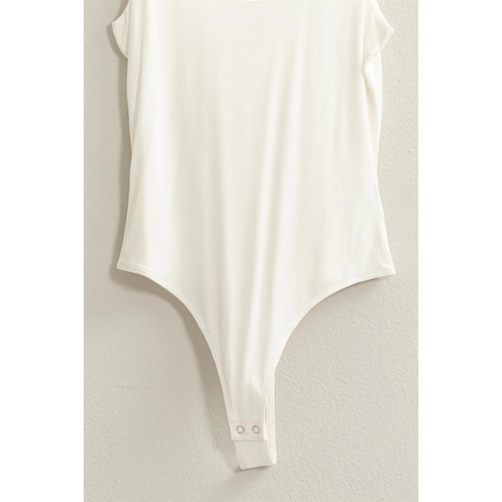 SALE:Scoop Neck Tank Bodysuit