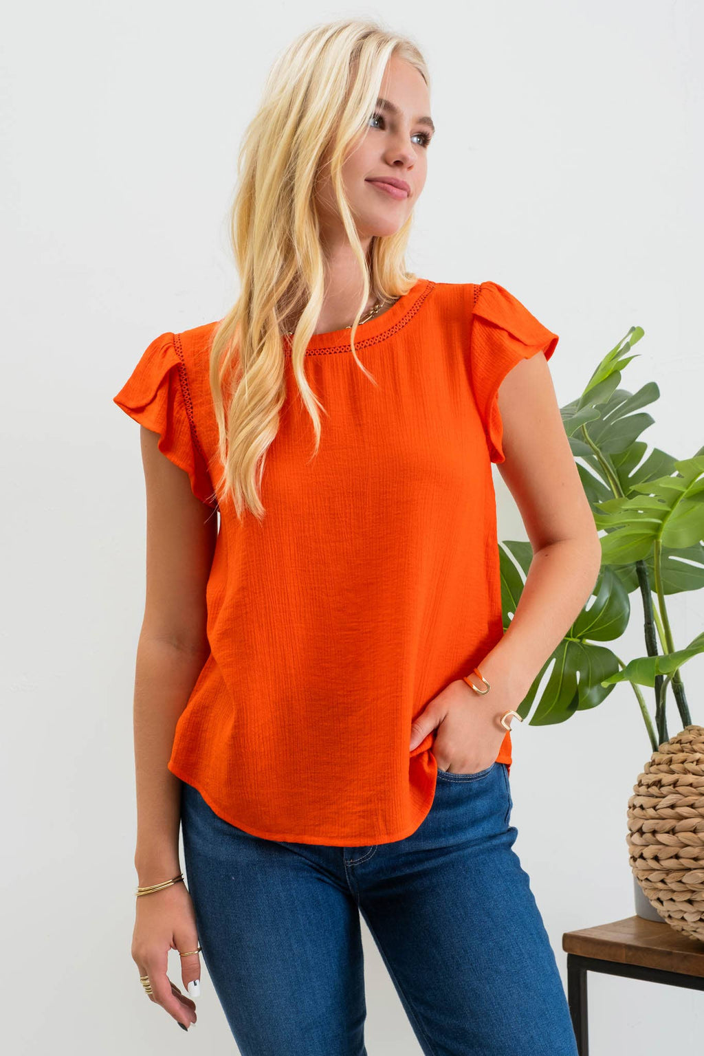 Tangerine Dream Blouse