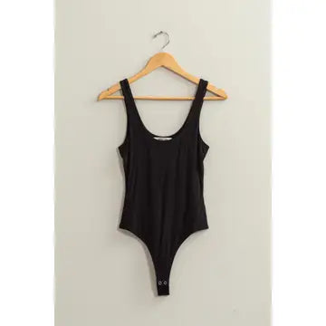 SALE:Scoop Neck Tank Bodysuit