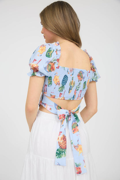 Tropic Like It’s Hot Corset Top