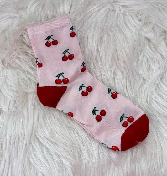 Cherry Socks