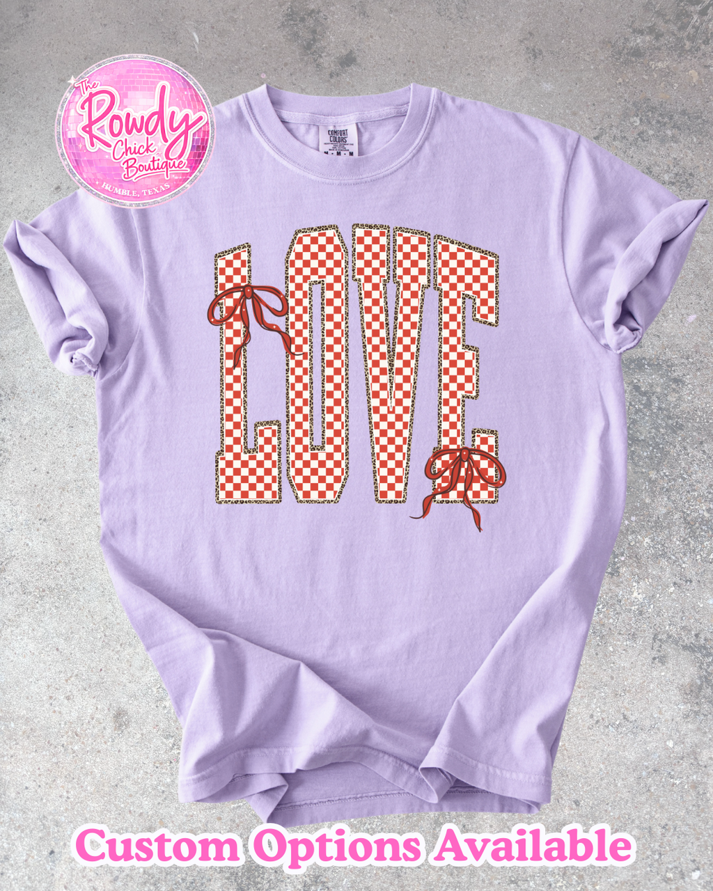 Valentines Day "LOVE" Rowdy Tee