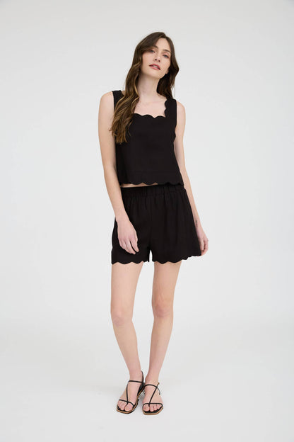 SALE: The “Chic & Scalloped” Set- Black