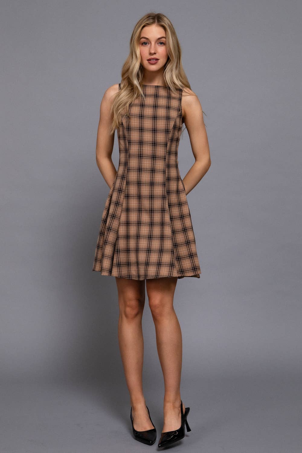 Plaid Perfection Mini Dress