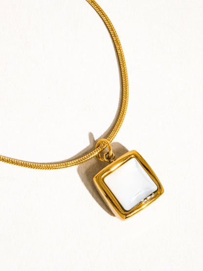 Luxe Square Necklace