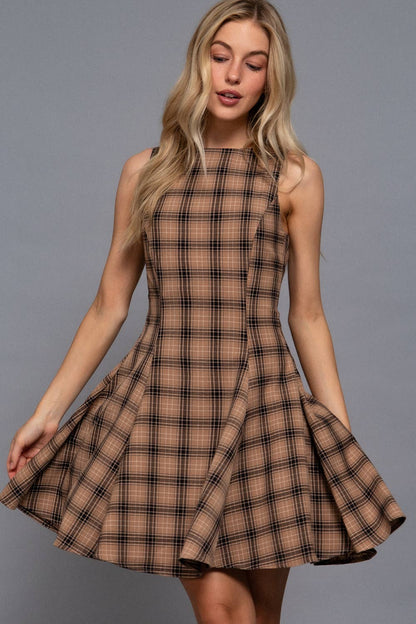 Plaid Perfection Mini Dress