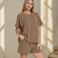Weekend Chill Ribbed Lounge Set
