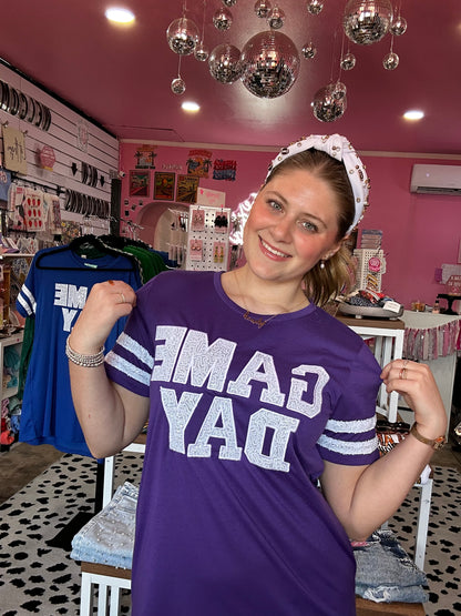 Game Day Dress: Purple