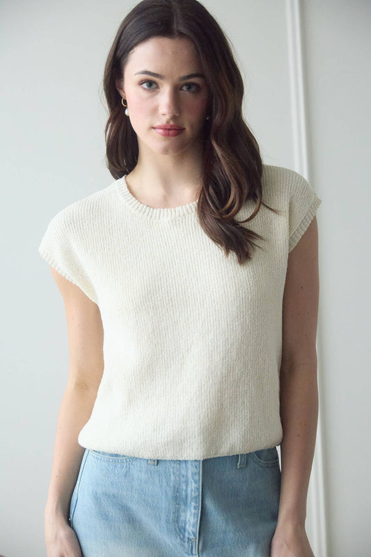 Bow Back Knit Sweater
