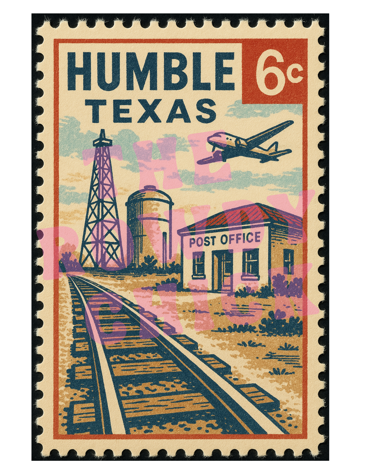 HUMTX Postage Stamp: Neutral