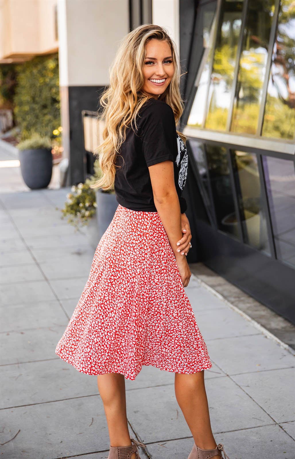 SALE:Wildflower Stroll Skirt