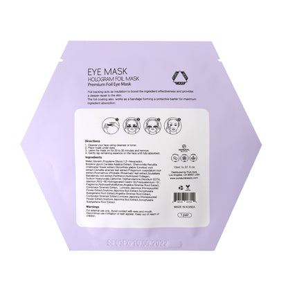 PREMIUM HOLOGRAM FOIL EYE MASK