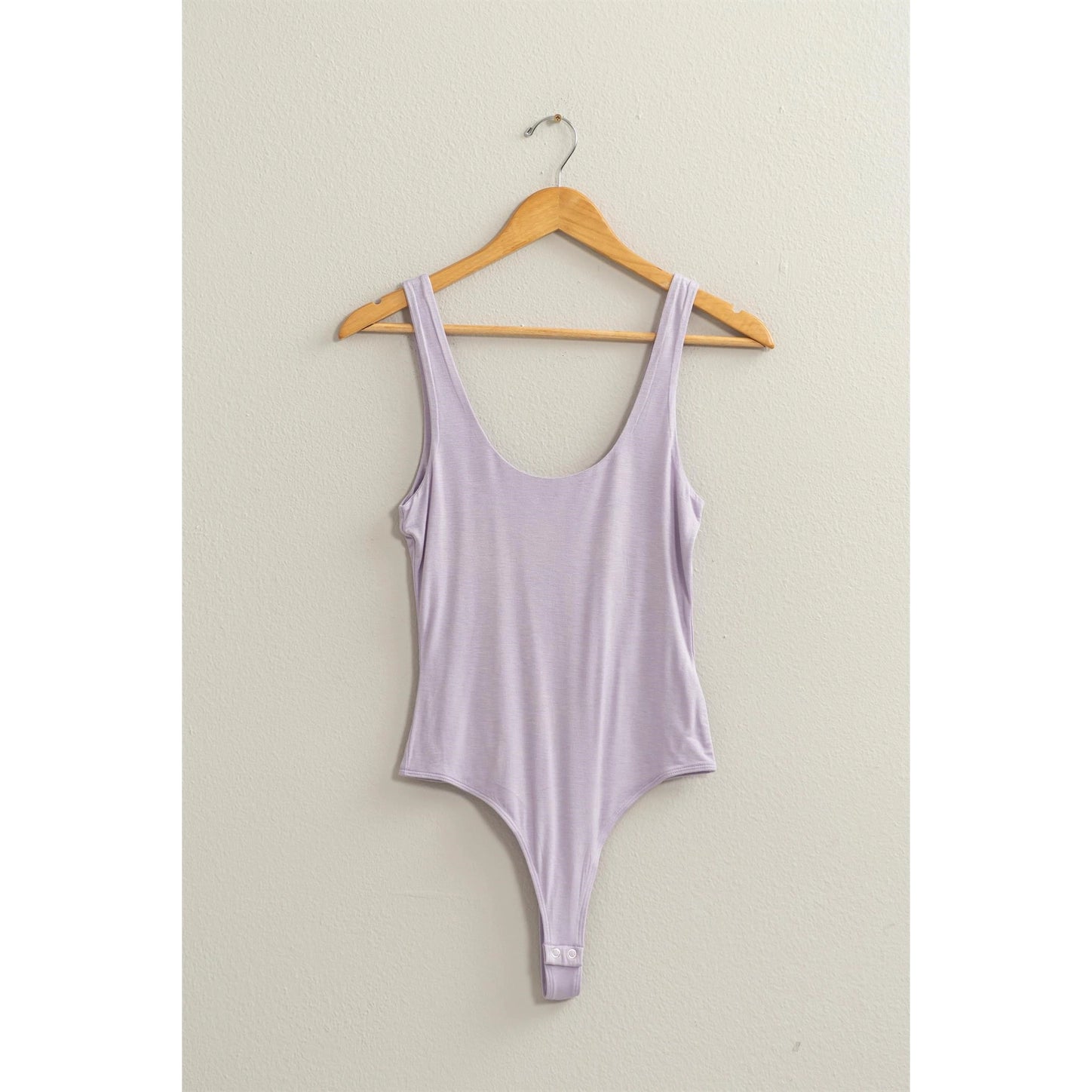 SALE:Scoop Neck Tank Bodysuit
