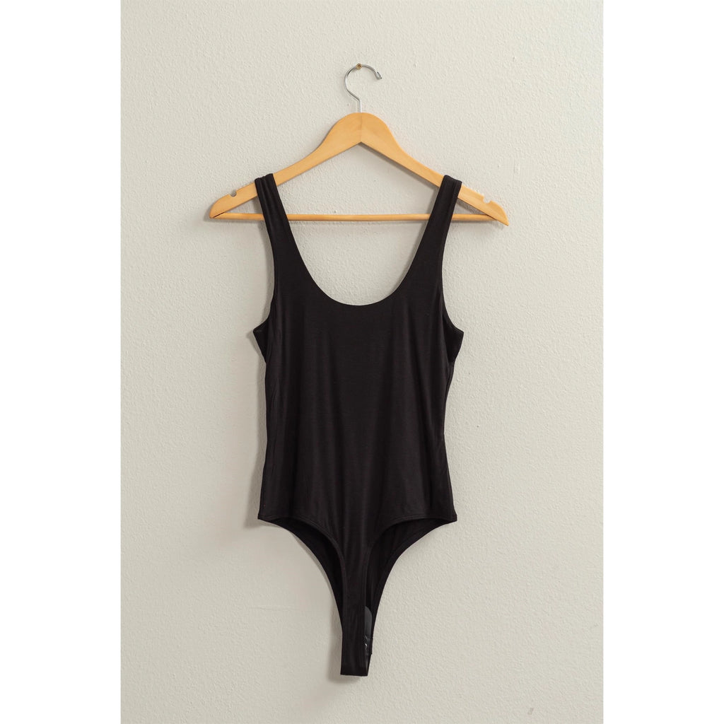 SALE:Scoop Neck Tank Bodysuit