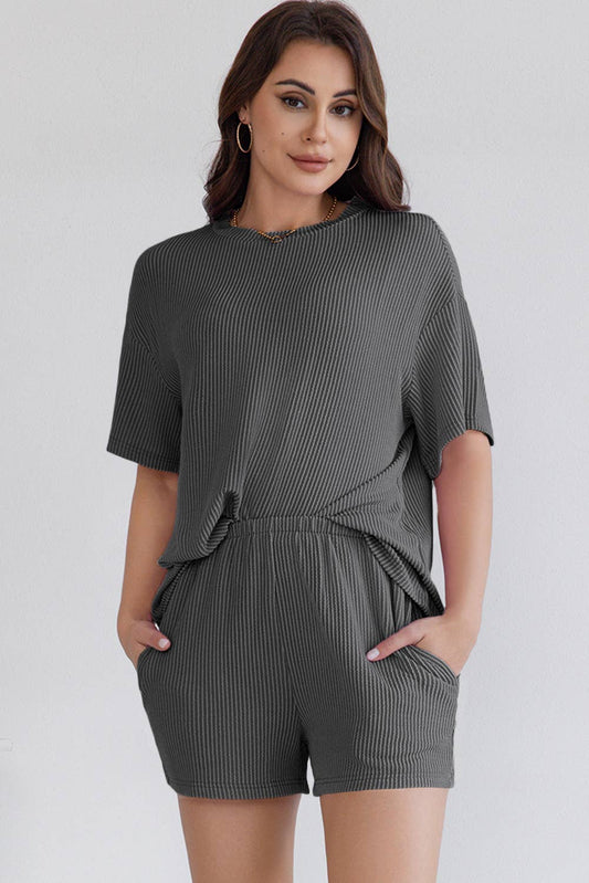 Ribbed and Ready Set: Black