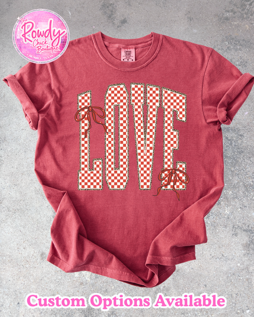 Valentines Day "LOVE" Rowdy Tee