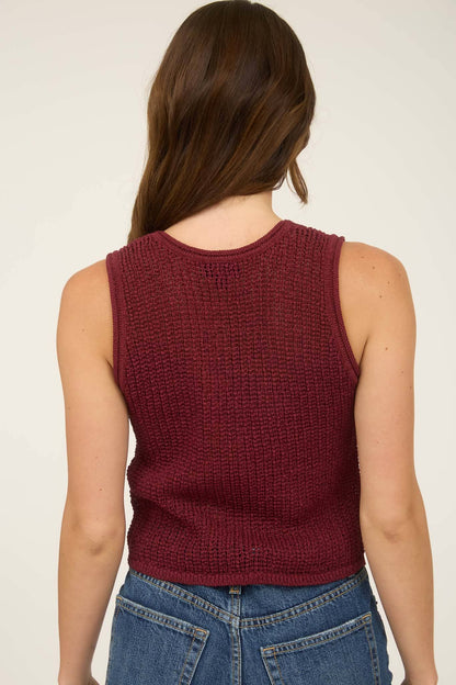 Coastal Cool Crochet Vest