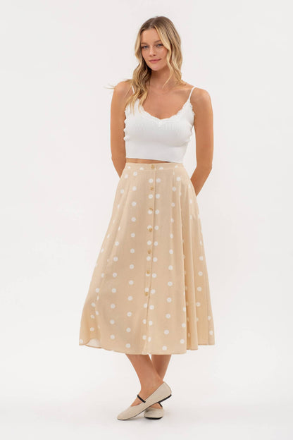 Polka Dot Midi