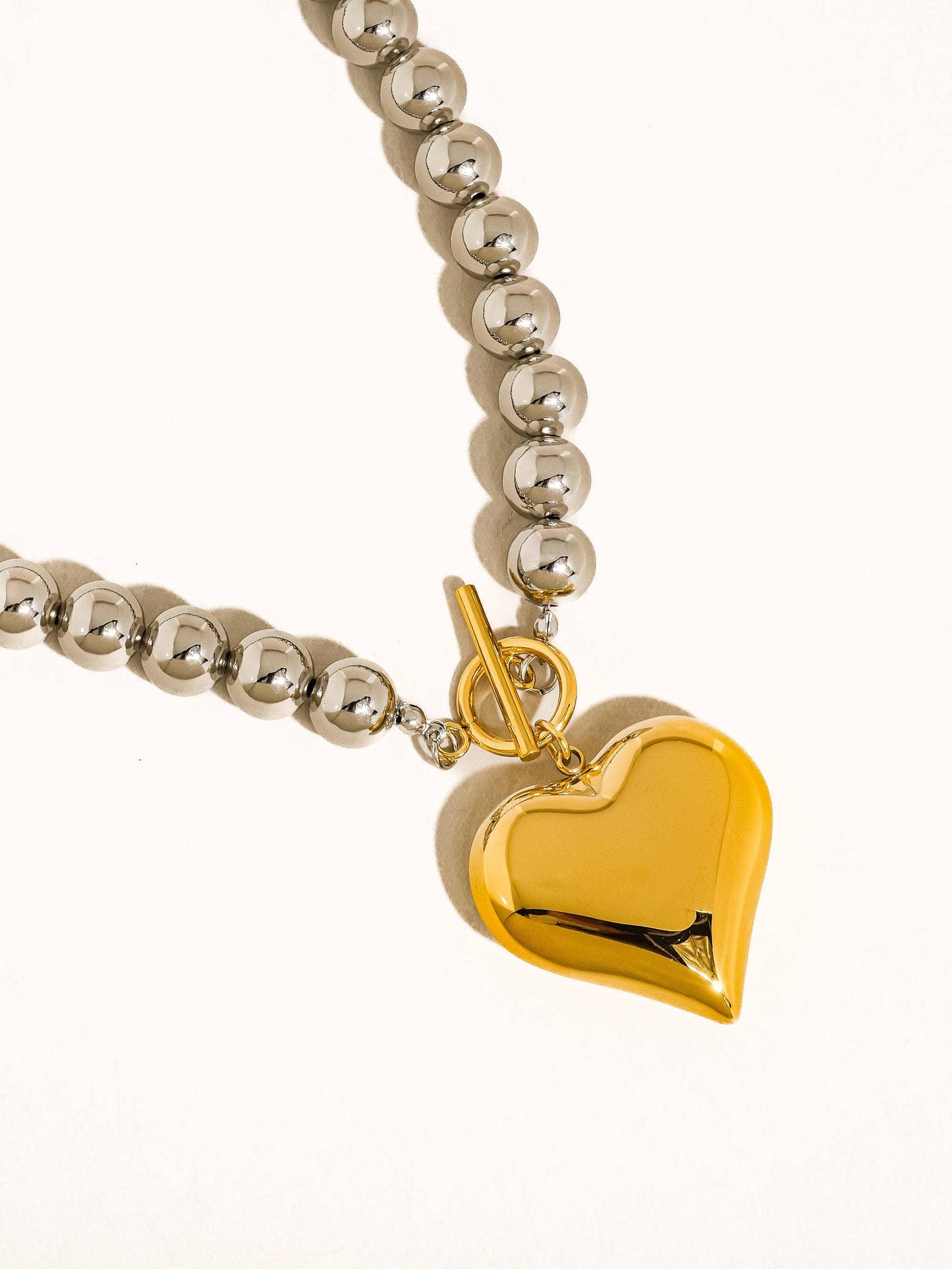 Two-Tone Trouble Necklace