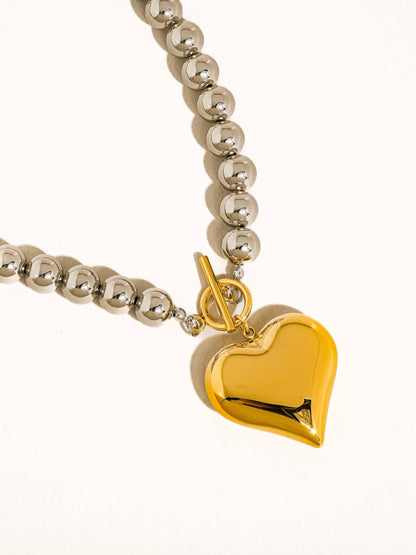 Two-Tone Trouble Necklace