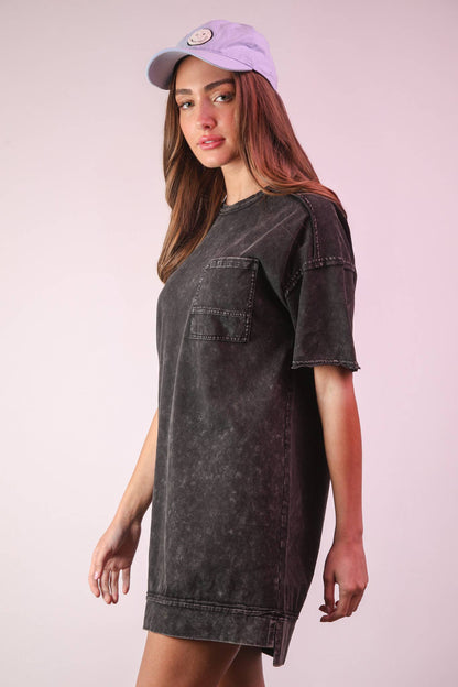 Too Cool to Care Tee Dress