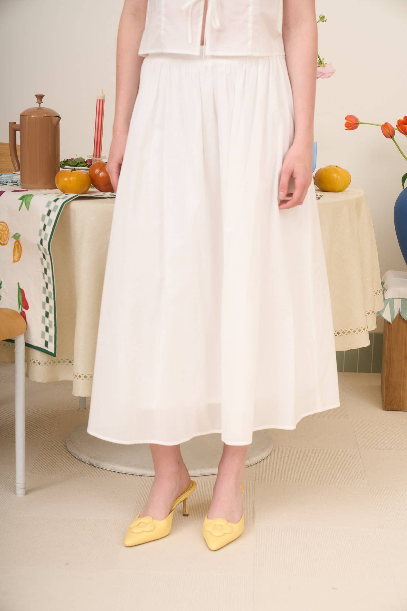 Sunday Stroll Midi Skirt