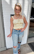 Sunny Side Smocked Top 