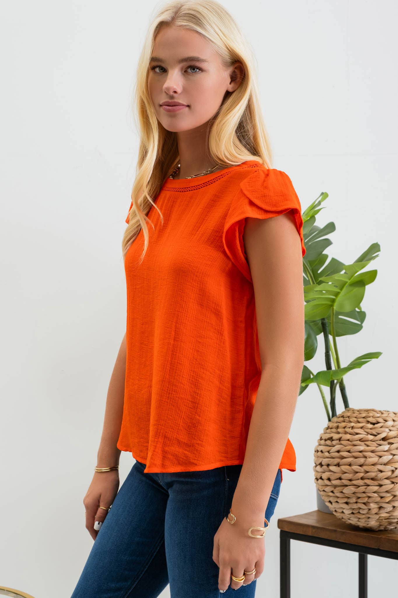 Tangerine Dream Blouse