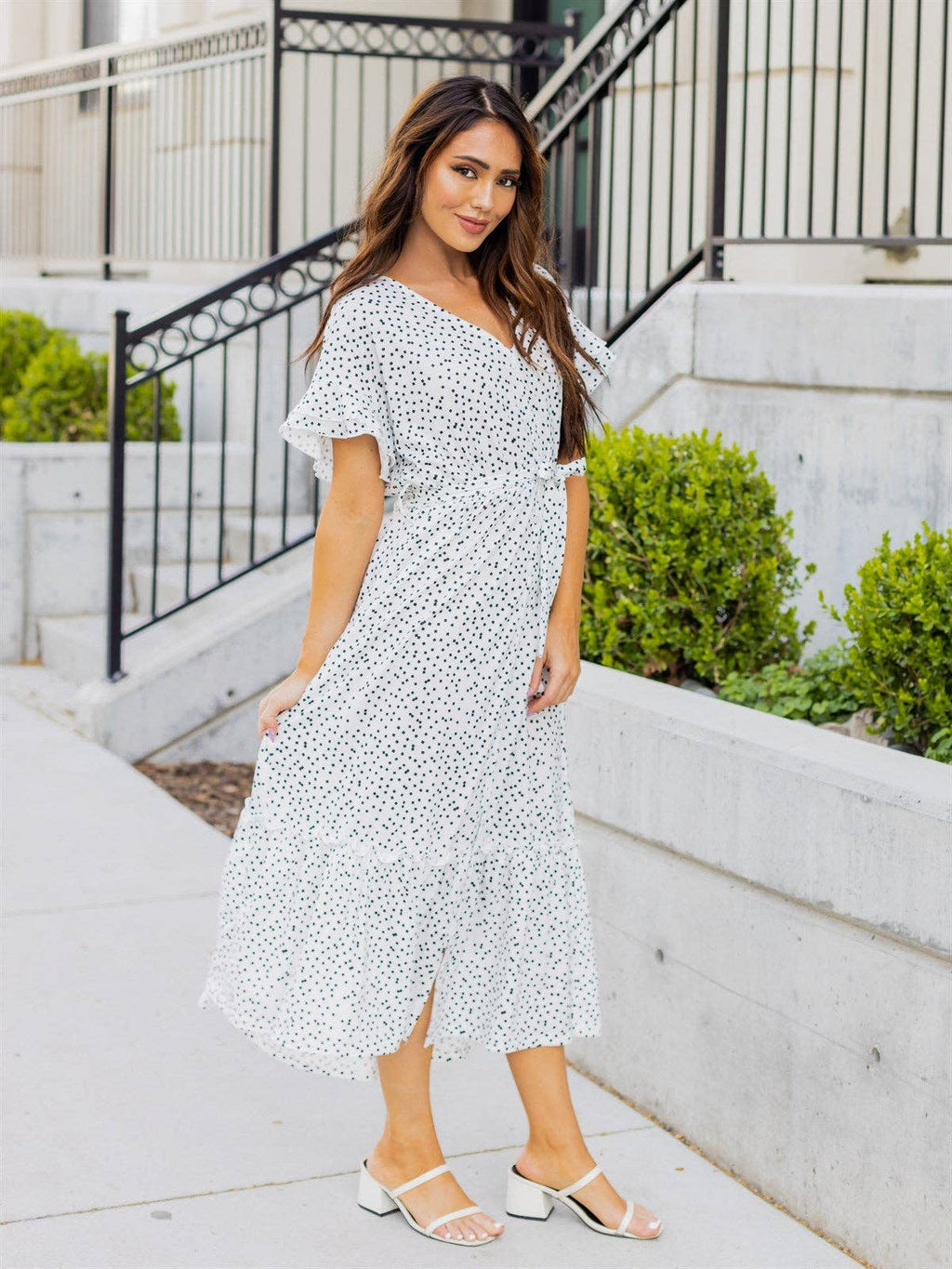 Dot Darling Midi Dress