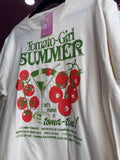 Tomato girl Summer Graphic T
