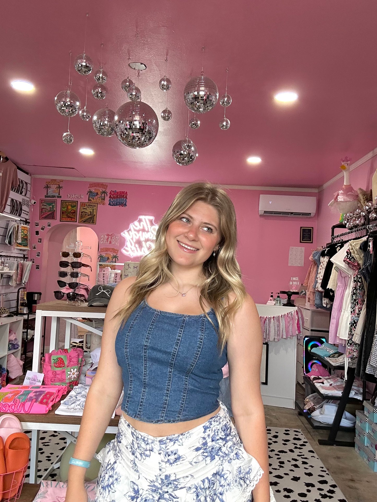 Denim Darling Corset Top
