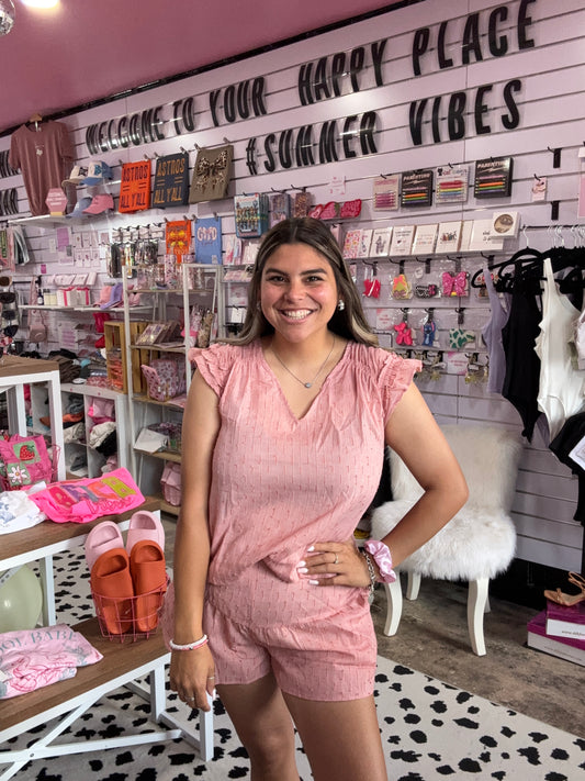 The “Sunset Sky” Ruffle Set
