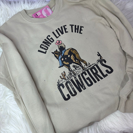 Long Live Cowgirls Crewneck