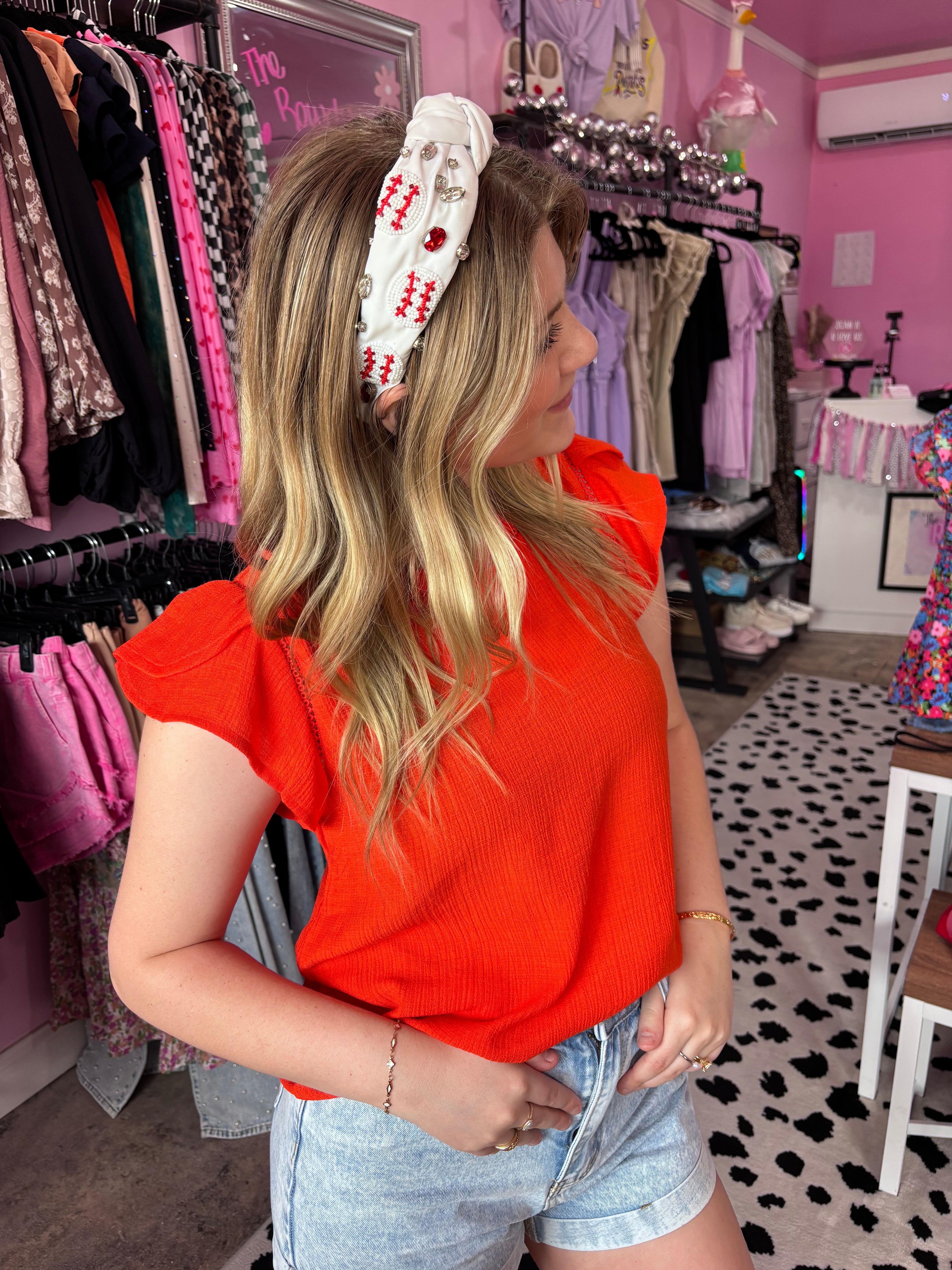 Tangerine Dream Blouse