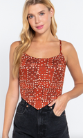 Bandana Print Tank Top
